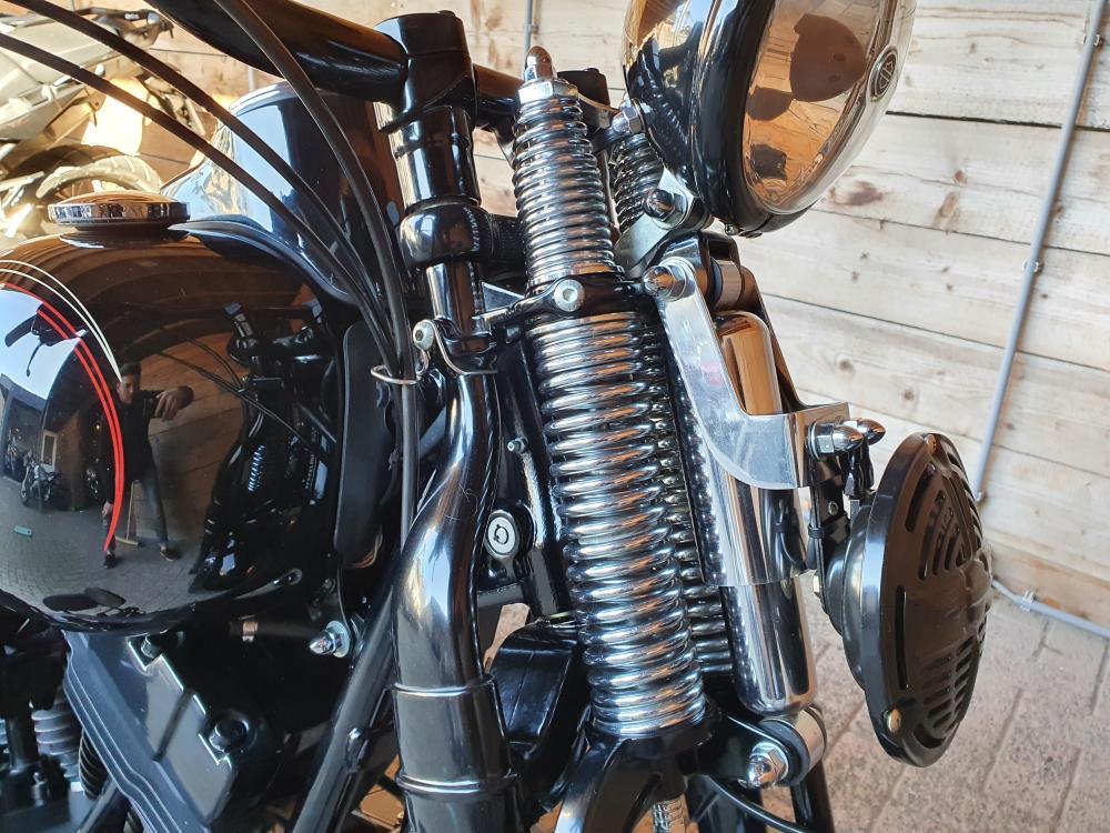 Harley Davidson FLSTSB Cross bones
