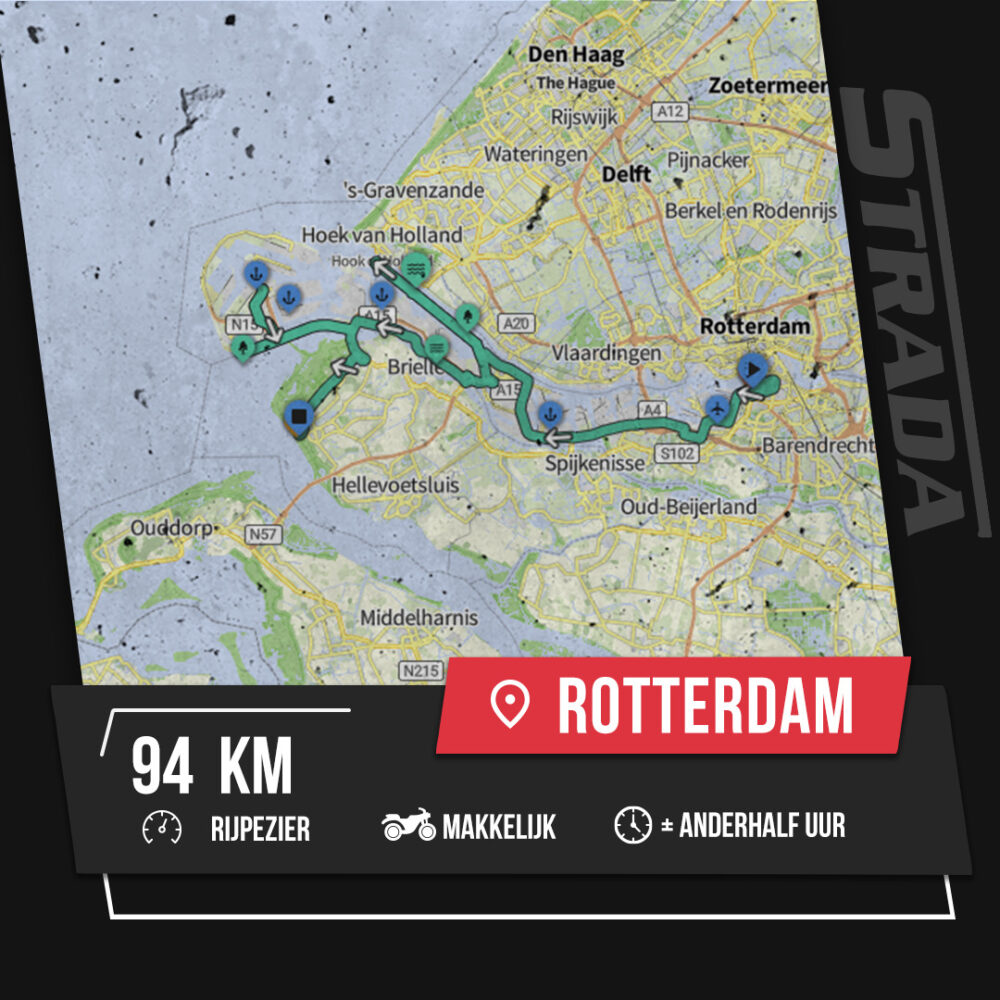 route rotterdam