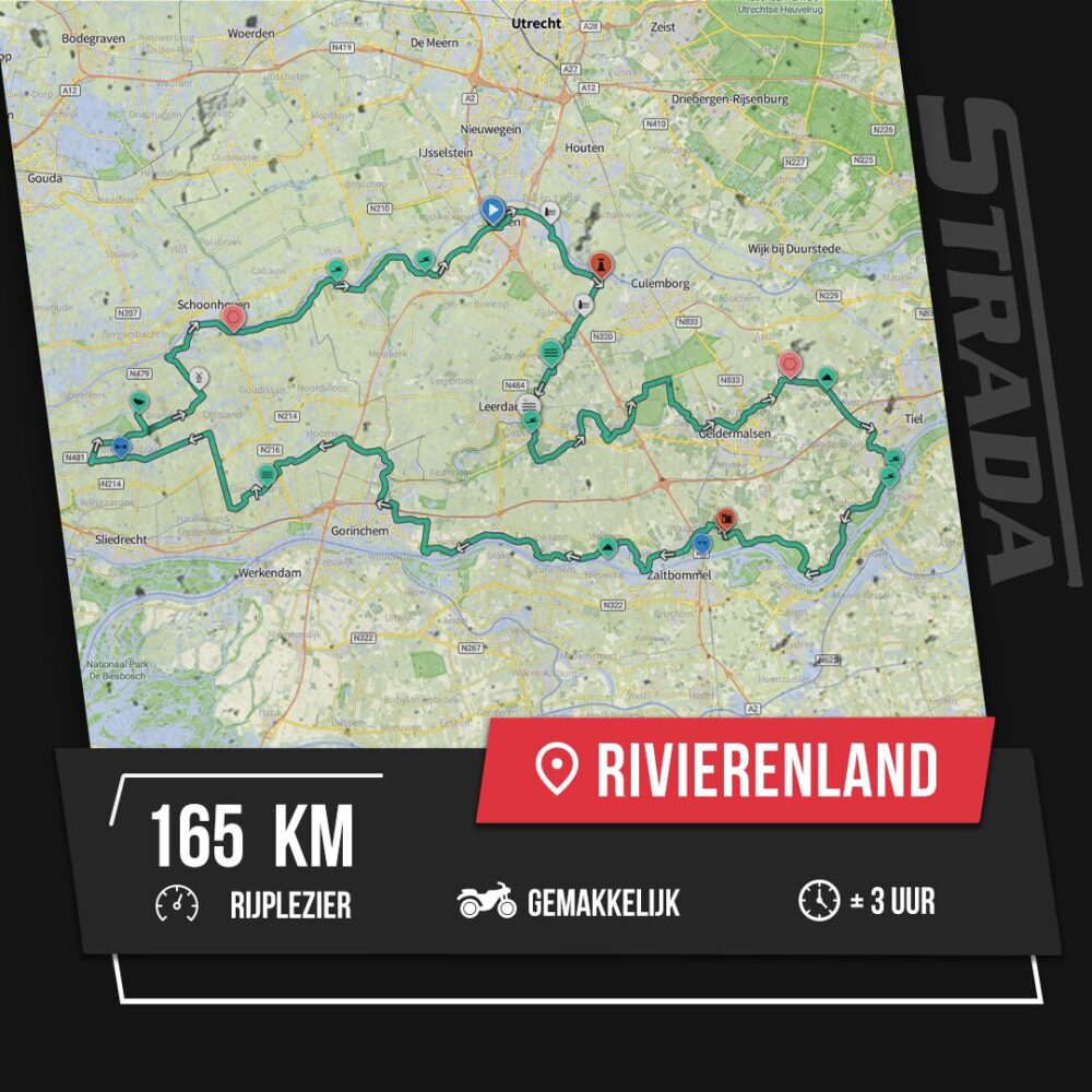 rivierenland route