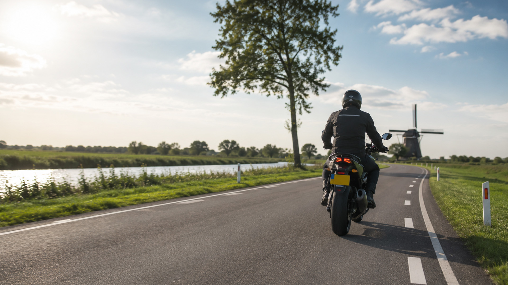 Header veilig motor rijden