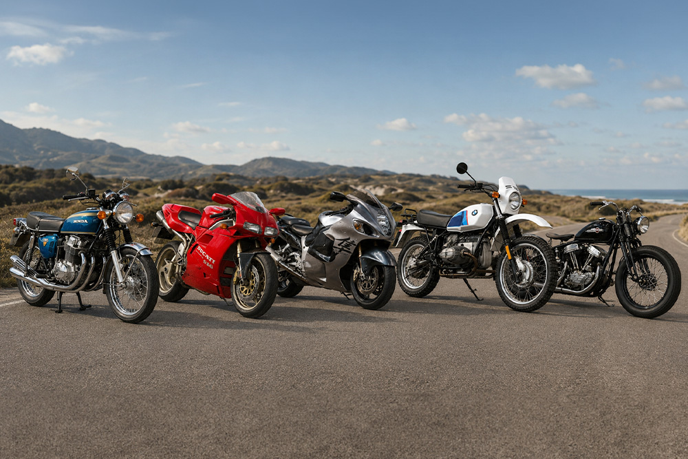 de meest iconische motoren aller tijden