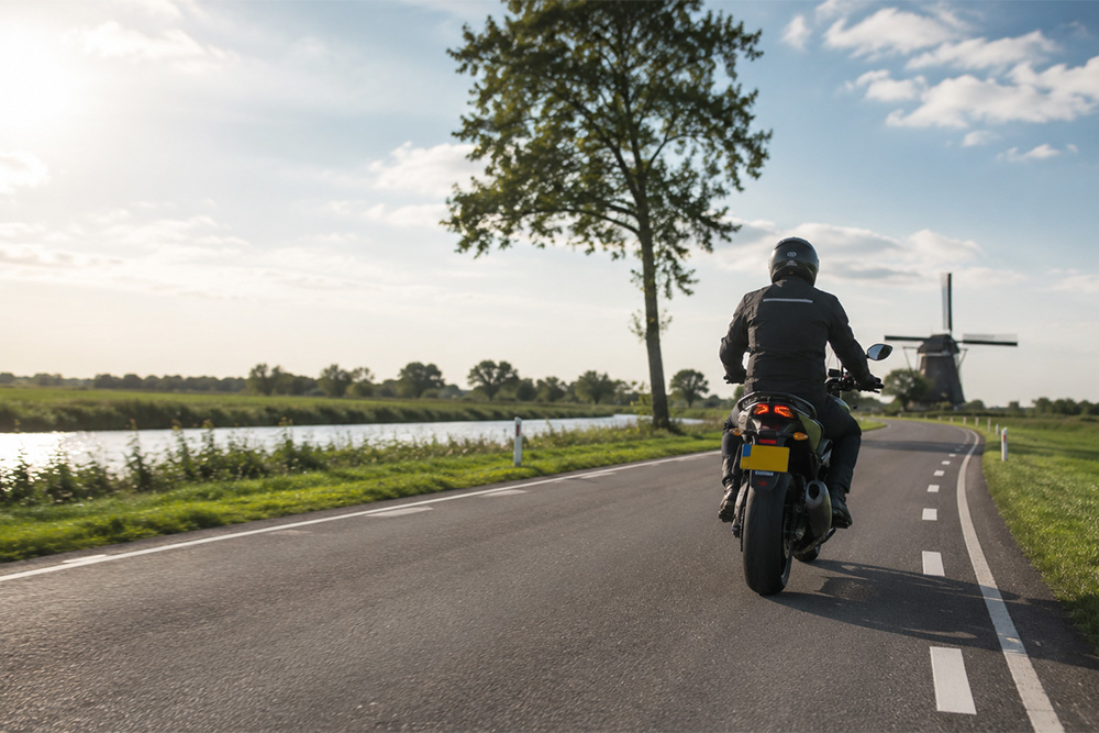 veilig motor rijden