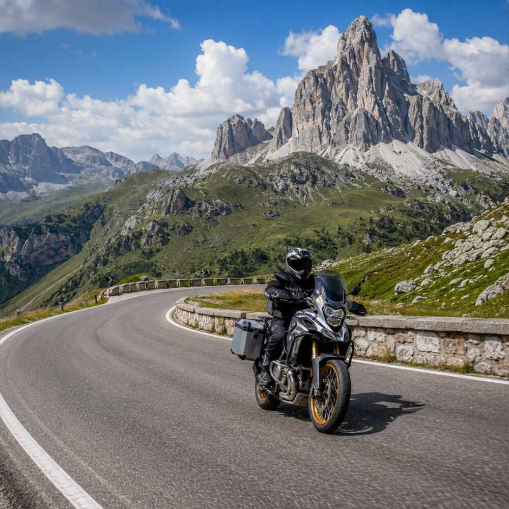 Motorreis richting de Italiaanse Alpen